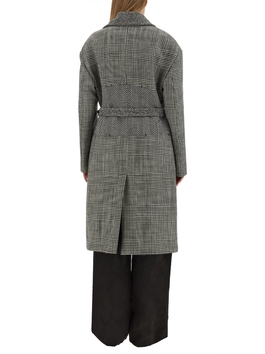 TOM FORD Relaxed Fit Patchwork Wool Jacket - Size 40