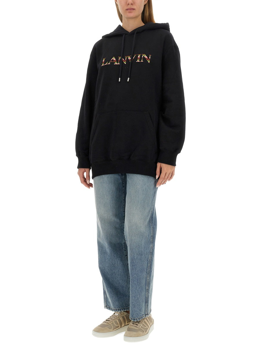 LANVIN Logo Sweatshirt for Women - Size S