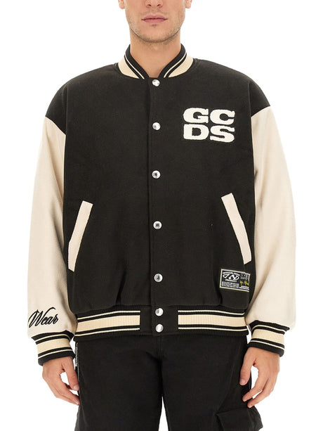 GCDS Varsity Bomber Jacket - Size L