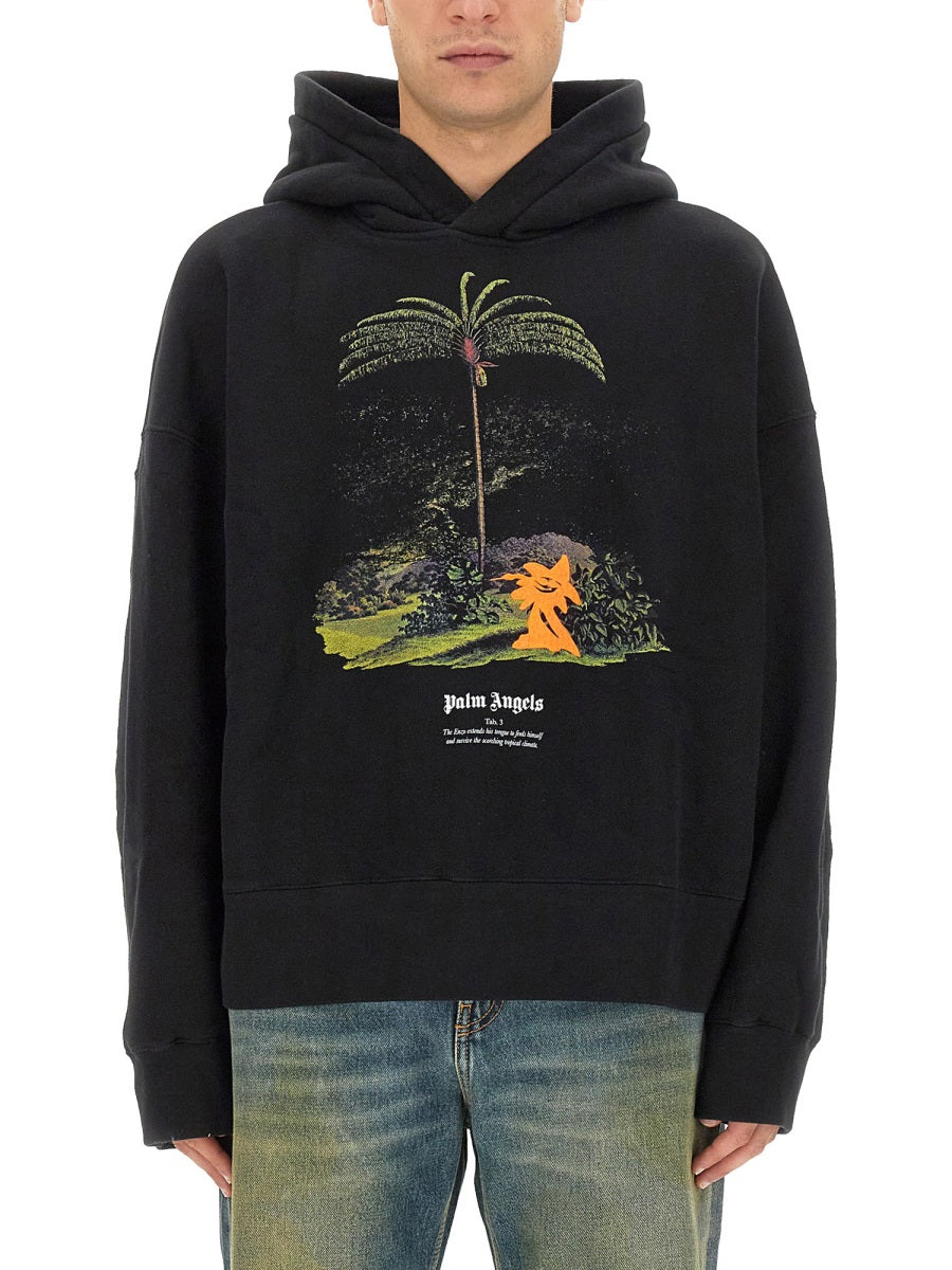 PALM ANGELS Enzo Tropical Sweatshirt - Regular Fit