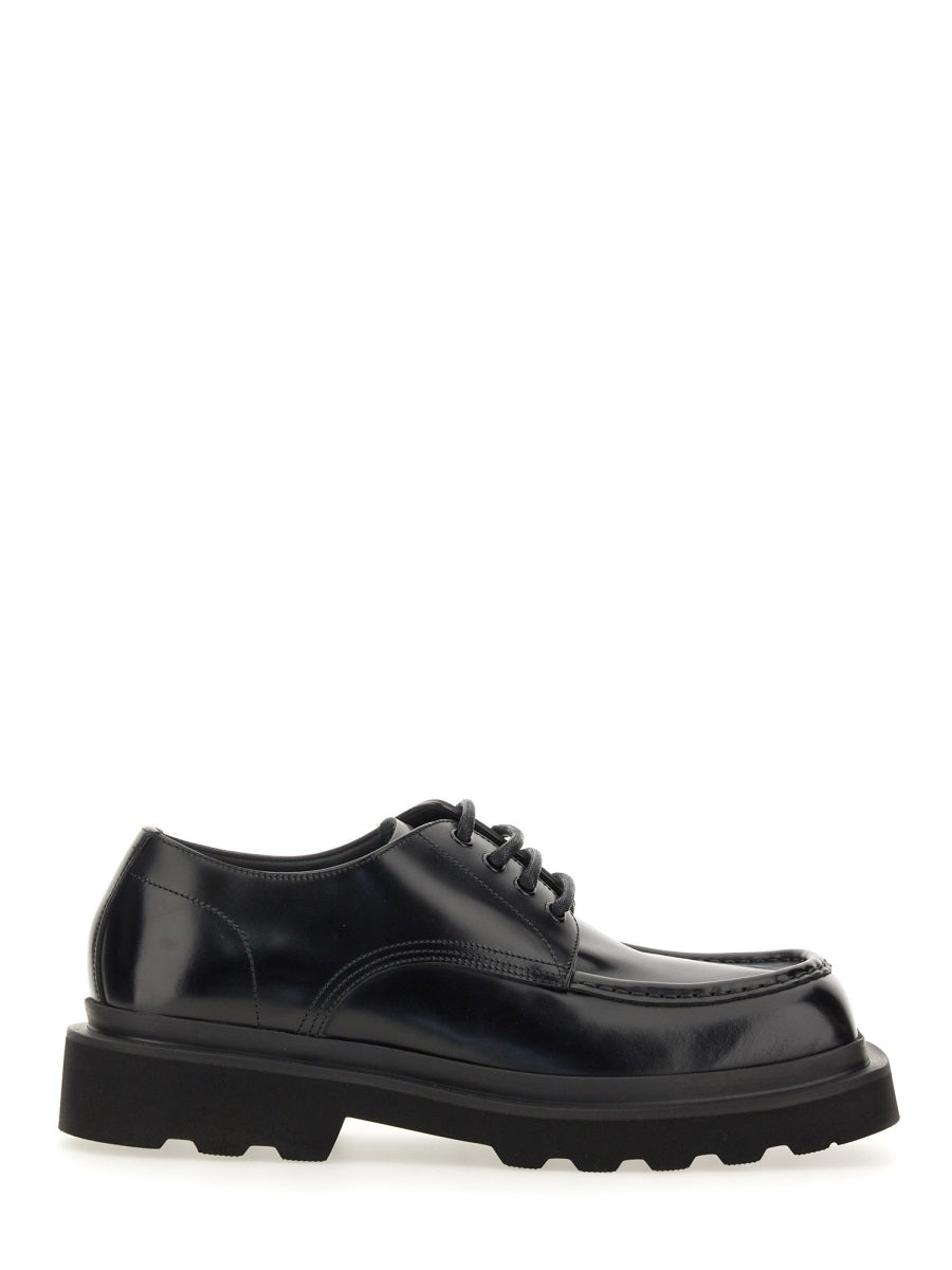 DOLCE & GABBANA Premium Leather Derby Dress Shoes - Hi-Trekking Style