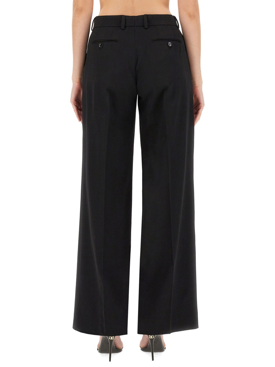 DOLCE & GABBANA Elegant Flare Pants - Size 40 IT