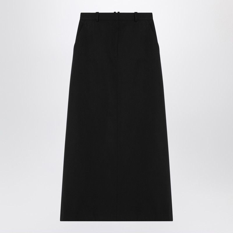 THE ROW Wool Roux Midi Skirt