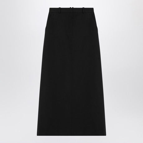 THE ROW Wool Roux Midi Skirt