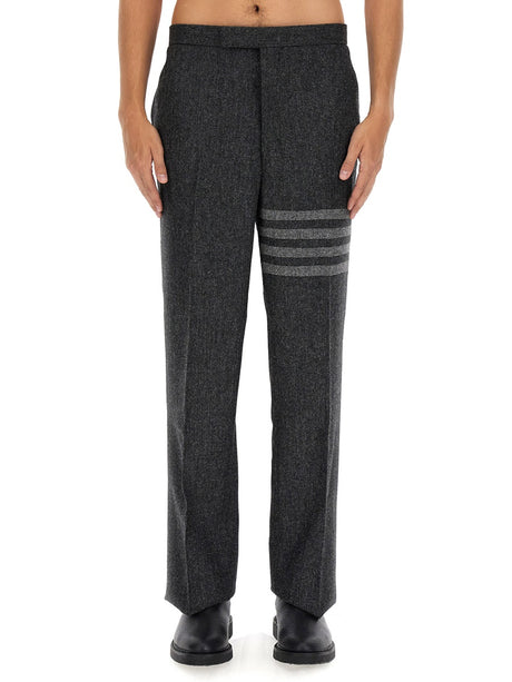 THOM BROWNE Classic Wool Tweed Pants - Size 3