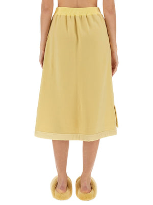 JIL SANDER Elegant Midi Skirt for Women - Size 36