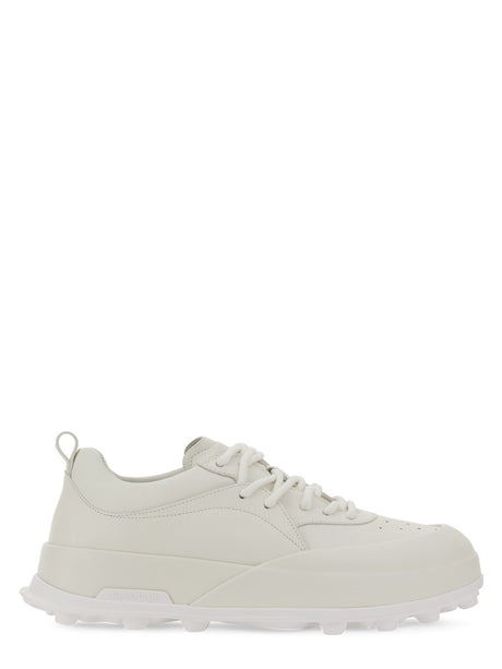 JIL SANDER Leather Orb Sneakers - FW23 Edition