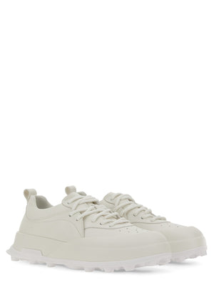 JIL SANDER Leather Orb Sneakers - FW23 Edition