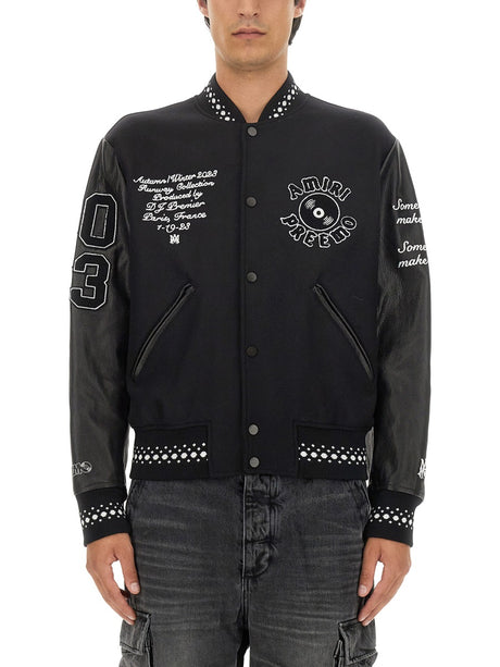 AMIRI DJ Premier Varsity Jacket - Regular Fit