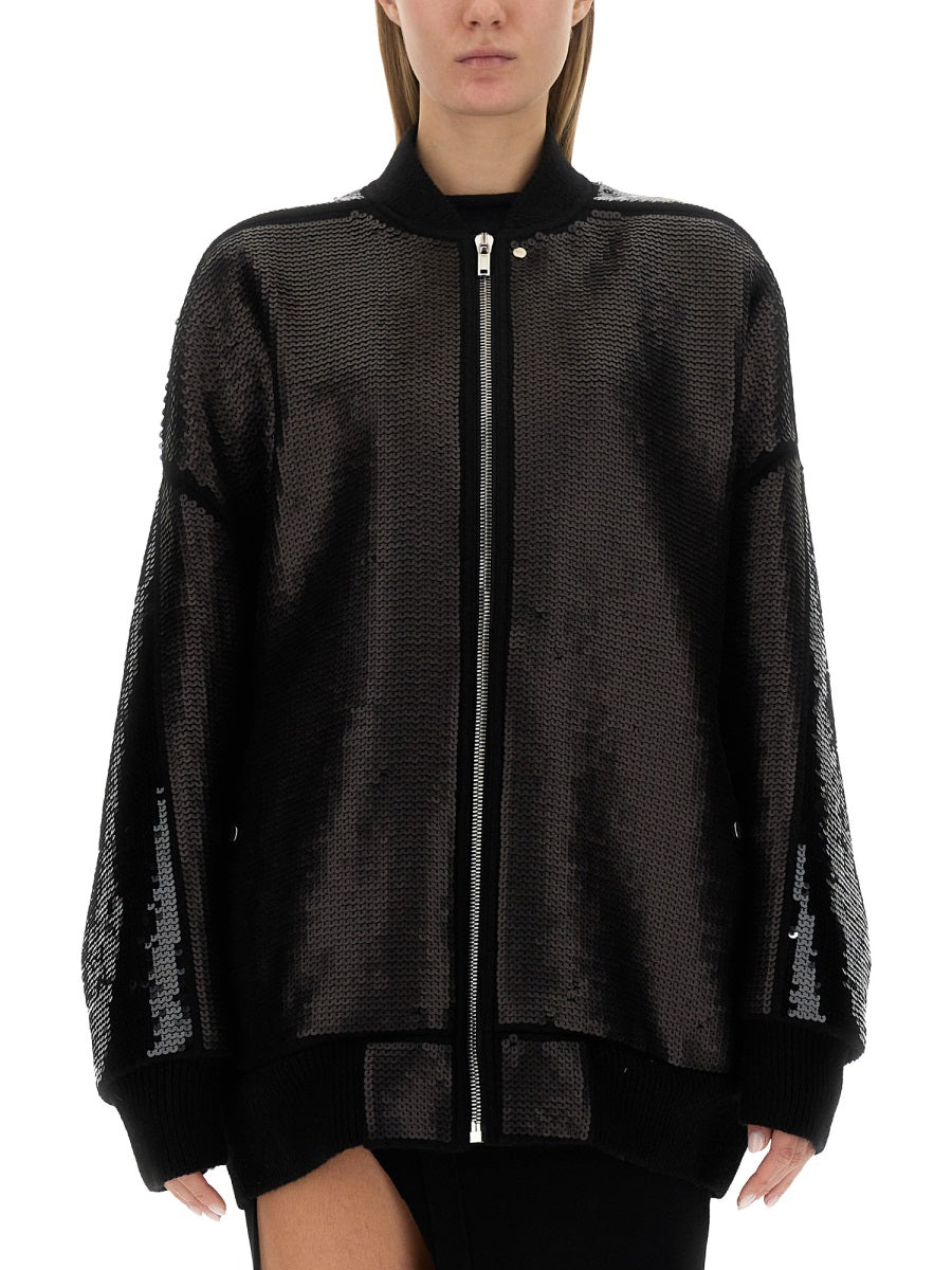 RICK OWENS Relaxed Fit Bomber Jacket - Size 38