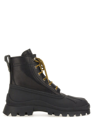 DSQUARED Premium Leather Boots for Men - Fall/Winter 2023