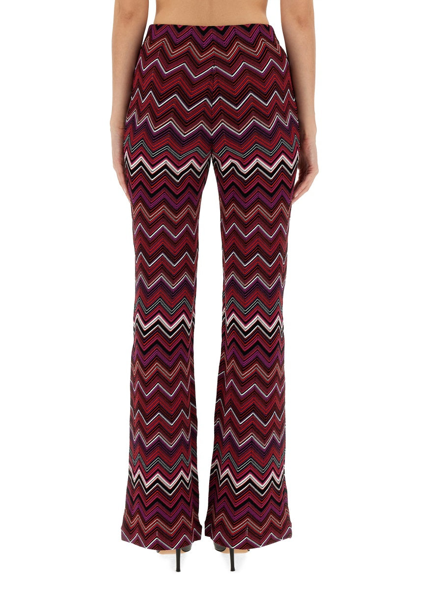 MISSONI Flare Fit Pants - Size 40 IT