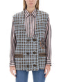 ETRO Oversized Houndstooth Knit Vest - Size 40