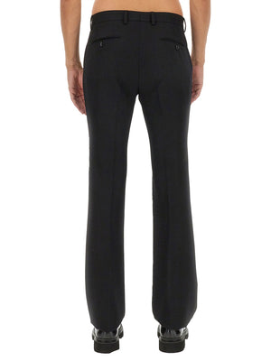 DOLCE & GABBANA Tailored Wool Trousers - Size 48 IT