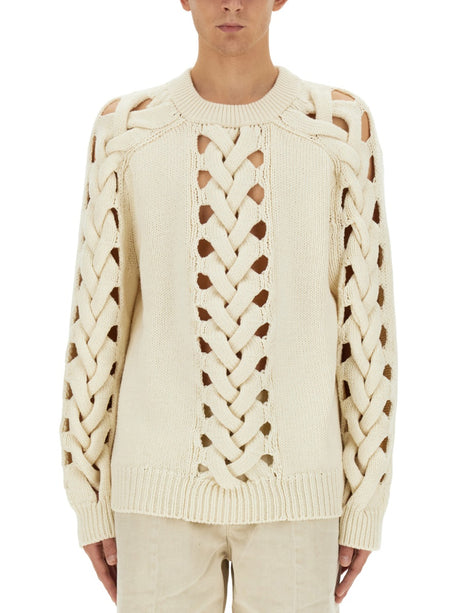 MARANT Woven Mesh Sweater - Size L