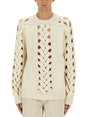 MARANT Woven Mesh Sweater - Size L