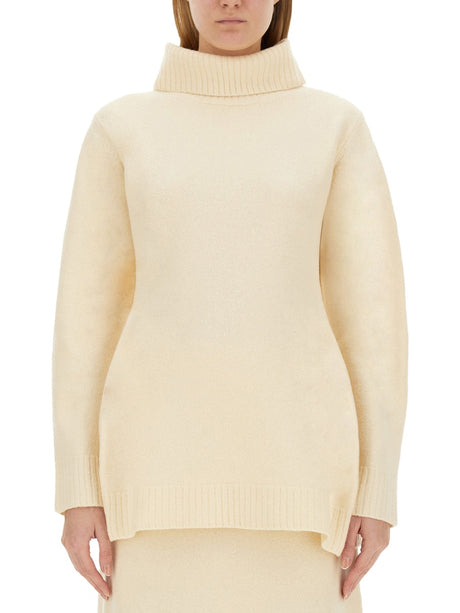 JIL SANDER Regular Fit Turtleneck Sweater Size 38