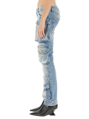 THE ATTICO Cargo Style Jeans - Size 27