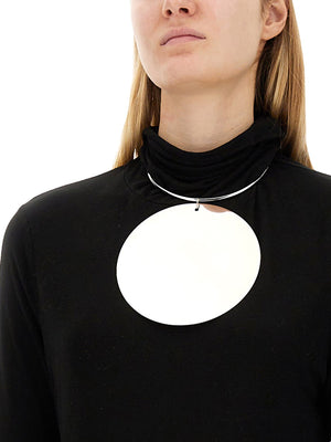 COURREGES Holistic Circle Necklace - Mini Design