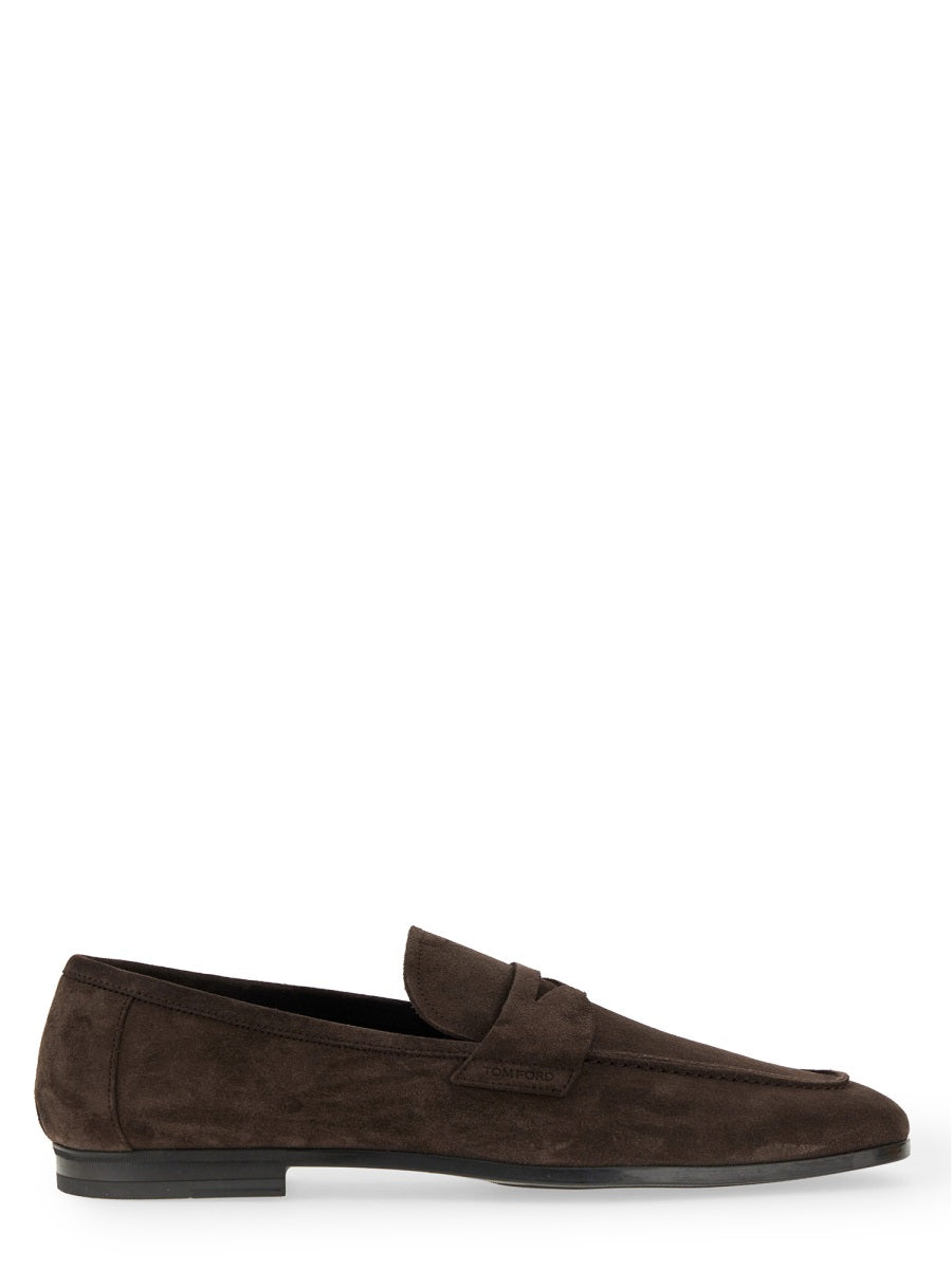 TOM FORD Mini Leather Loafers for Men