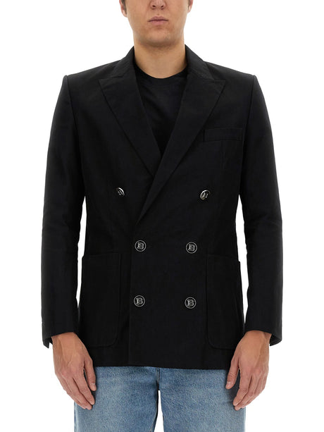 BALMAIN Men's Double-Breasted Jacket