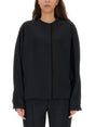 JIL SANDER Viscose Blend Button-Up Shirt