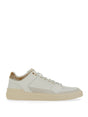 BALMAIN Mid-Top Sneakers with Rubber Sole