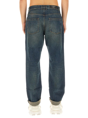 BALMAIN Men's Denim Jeans - Size 32 IT