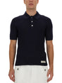 BALMAIN Classic Logo Patch Polo - Regular Fit, Size L