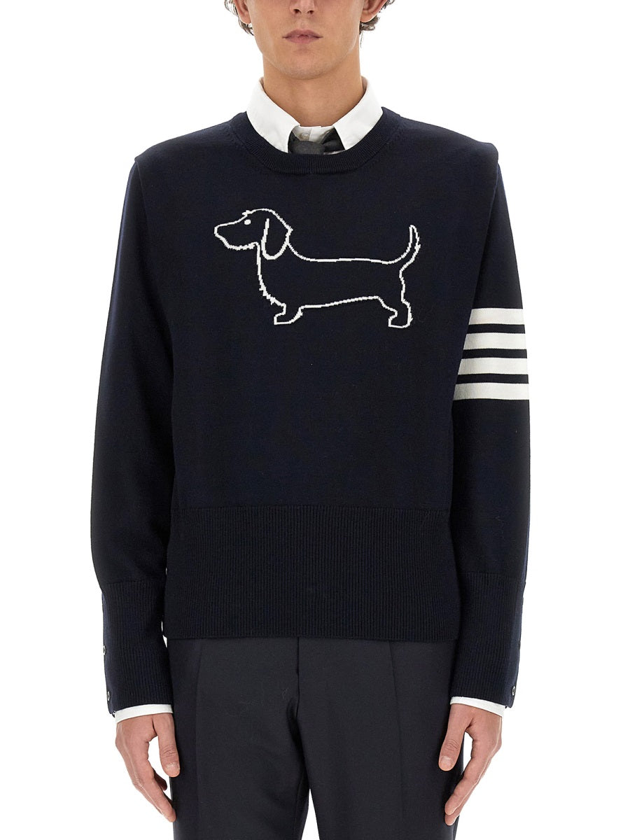 THOM BROWNE Men's Mini Wool T-Shirt - Size 3 JP