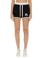 DOLCE & GABBANA Embroidered Logo Shorts - Size 40 IT