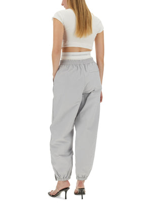 ALEXANDER WANG Relaxed Fit Sports Pants with Integrated Underwear - Size S