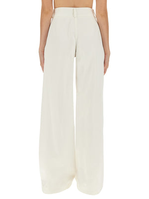 JIL SANDER Wide Leg Trousers - Size 38