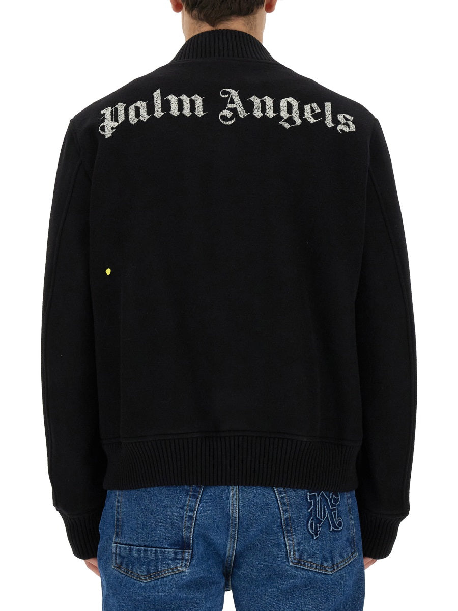 PALM ANGELS Monogram Shirt - Regular Fit Size 50