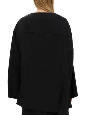 JIL SANDER Asymmetrical Mini Top - Size 36