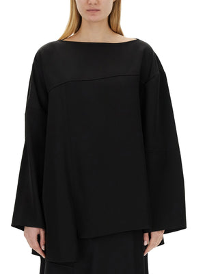 JIL SANDER Asymmetrical Mini Top - Size 36