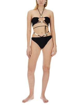 MAGDA BUTRYM Women's Mini Slip Bikini with Perle