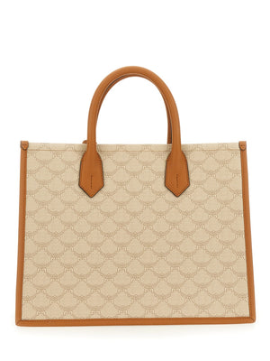 MCM Luxury All-Over Logo Tote Handbag - 36cm x 27cm