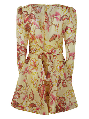 ZIMMERMANN Floral Mini Dress for Women - Spring/Summer 2025