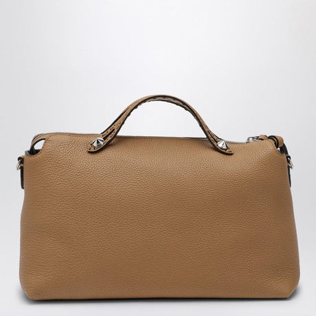 FENDI Leather Boston Handbag - 35 CM