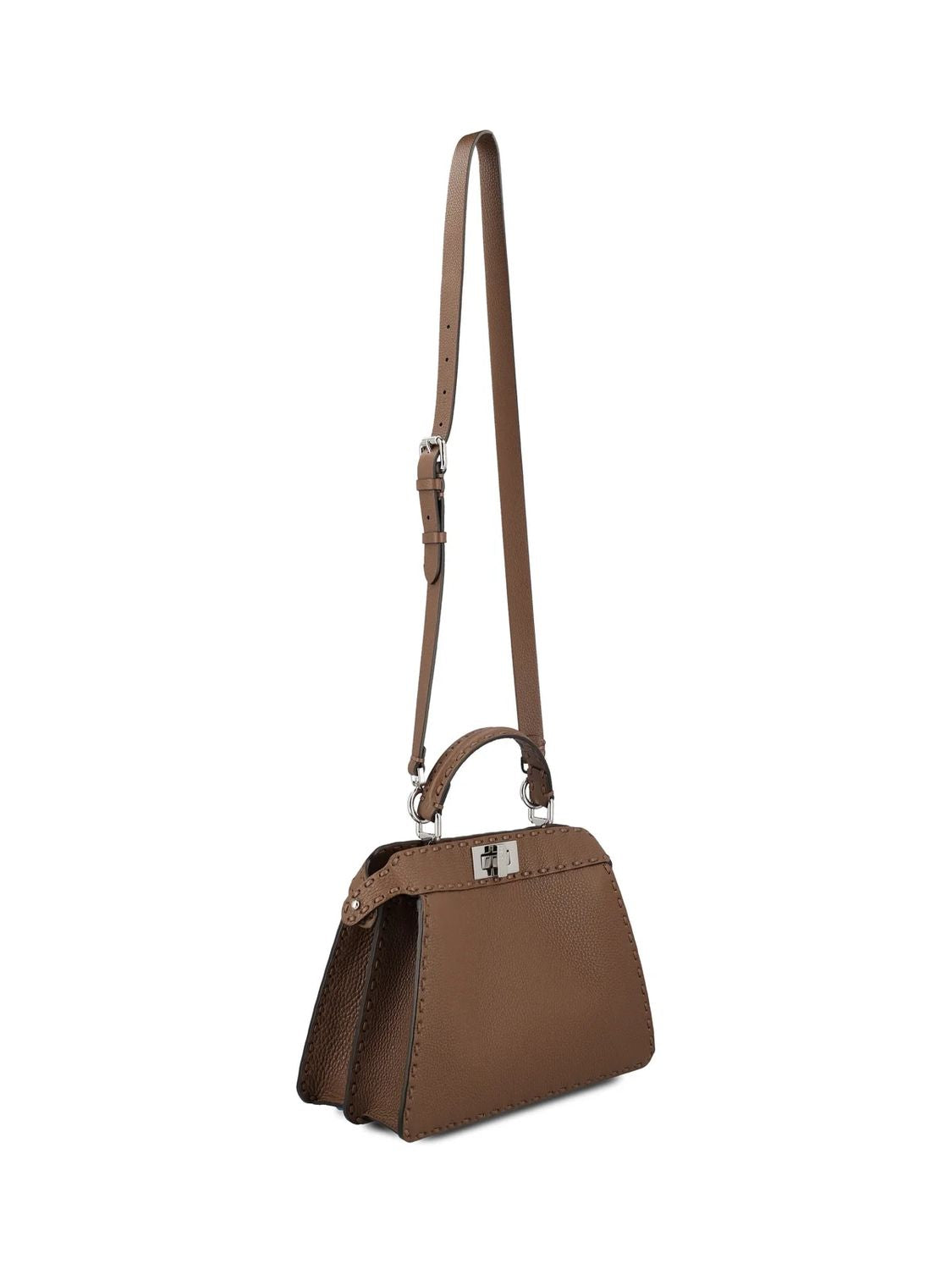 FENDI Mini Peekaboo Shopper Handbag