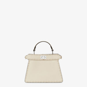 FENDI Mini Leather Peekaboo Iseeu Handbag