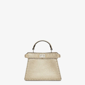 FENDI Peekaboo ISeeU Selleria Macro Women's Mini Handbag