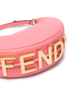 FENDI Mini Handbag with Distinctive Graphic Design