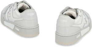 FENDI Modern and Chic Grey Lowtop Sneakers for Women