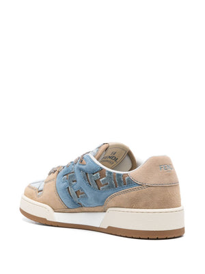 FENDI Match Lace-Up Sneakers for Women