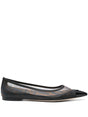 FENDI Chic Black Monogram Ballerina Shoes for Women