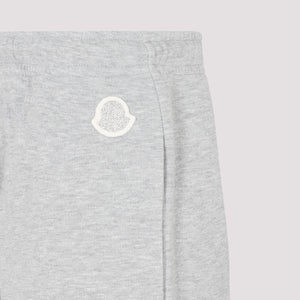 MONCLER Cozy Grey Track-Pants for Women | FW23