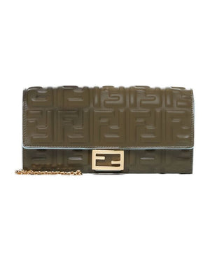 FENDI Continental Mini Wallet with Chain