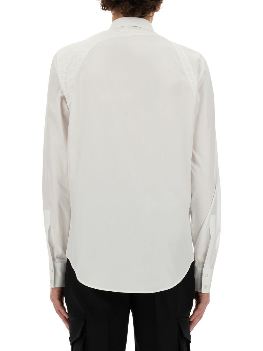 ALEXANDER McQUEEN Harness Shirt - Regular Fit, Size 16